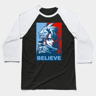 Kamina - Believe! Baseball T-Shirt